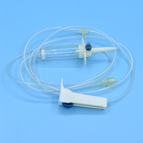 Infusion set with Special M-SIZE Injection molding drip bucket