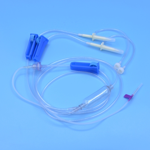 Infusion Set with Plastic two pin inserts customizing