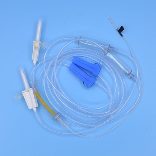 Infusion Set with Plastic two pin inserts customizing