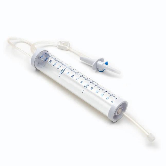 Infusion set with burette